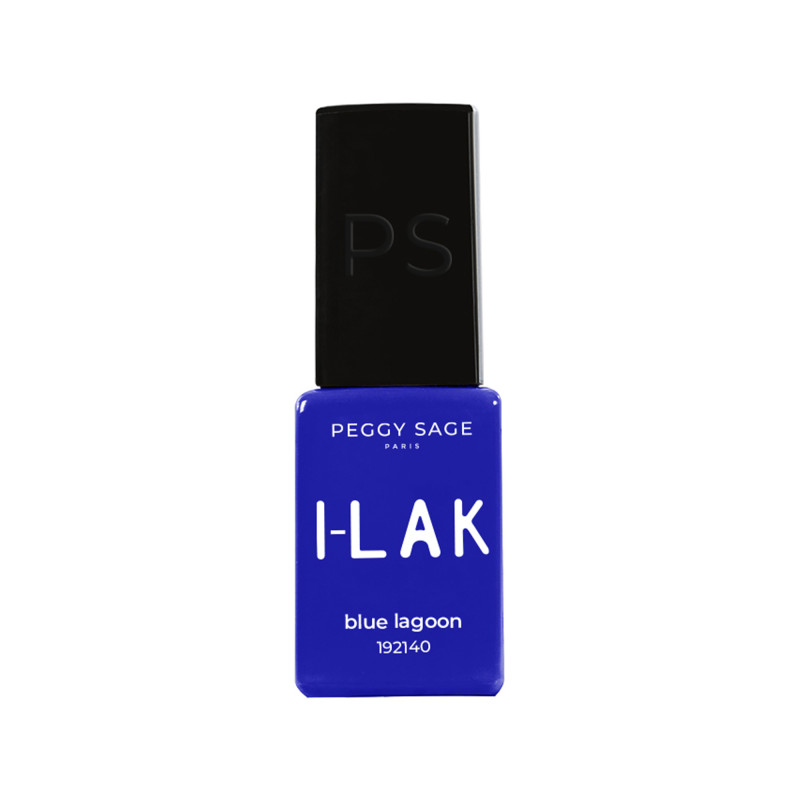 Vernis semi-permanent I-LAK – blue lagoon – tenue longue durée, brillance intense Vernis semi-permanent I-LAK – blue lagoon – tenue longue durée, brillance intense