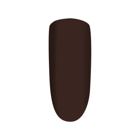 Vernis semi-permanent I-LAK – intense brown – couvrance pro, longue tenue