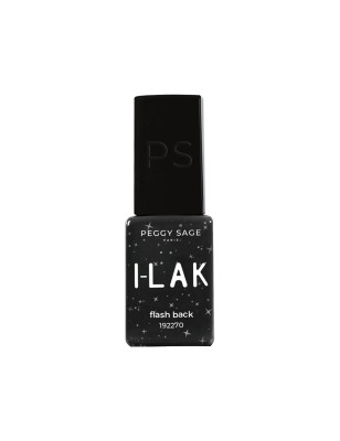 Vernis semi-permanent I-LAK – flash black – couvrance, brillance 3 semaines
