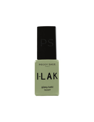 Vernis semi-permanent I-LAK – gipsy kaki – couvrance intense, tenue 3 semaines
