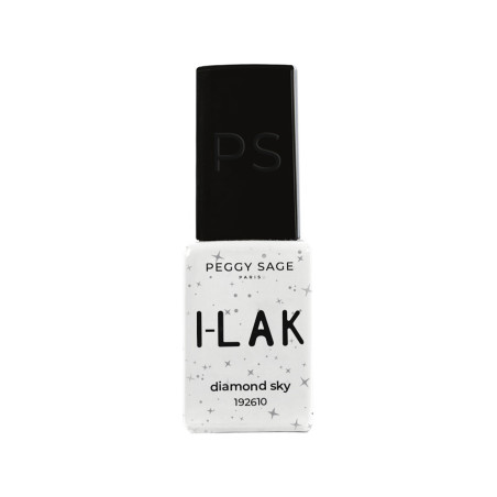 Vernis semi-permanent I-LAK – diamond sky – éclat scintillant, tenue 3 semaines