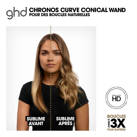 Boucleur ghd chronos curve Conical Wand