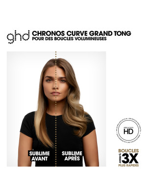 Boucleur ghd chronos curve Grand Tong 32mm