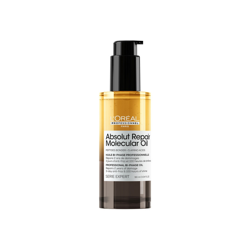Huile réparatrice Absolut Repair Molecular – nutrition, anti-frisottis, brillance