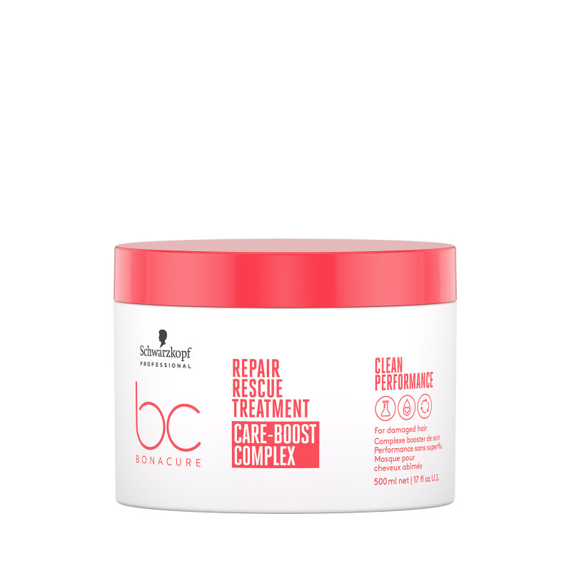 Masque cheveux abîmés BC Clean Repair Rescue Care-Boost Complex