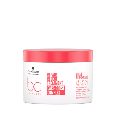 Masque cheveux abîmés BC Clean Repair Rescue Care-Boost Complex