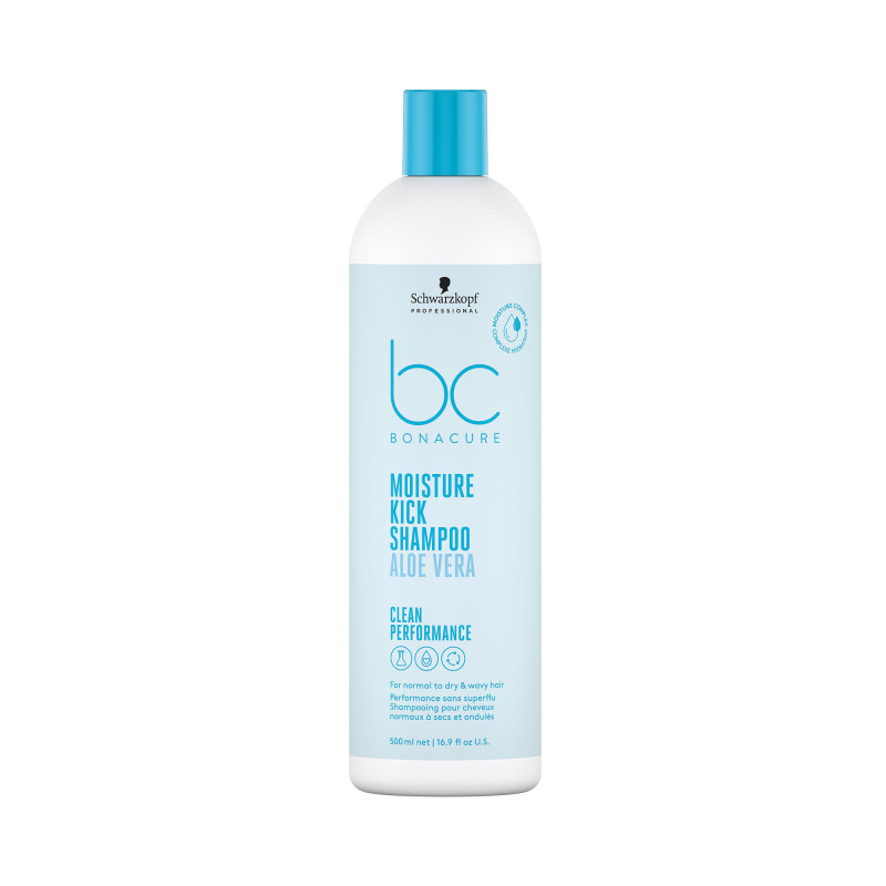 Shampoing hydratant cheveux secs Moisture Kick - douceur, souplesse, brillance