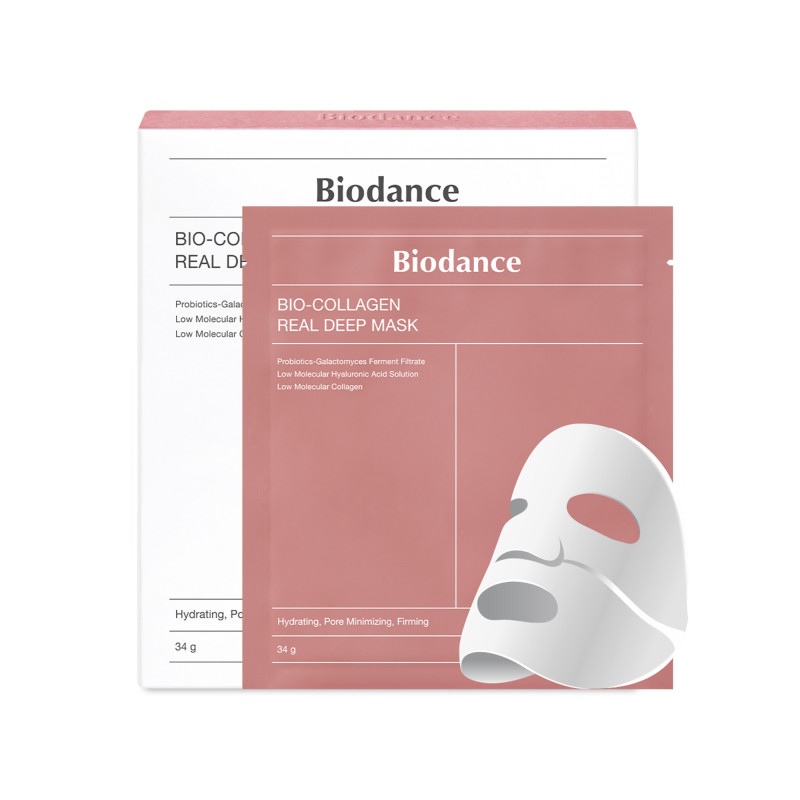 Masque visage Bio Collagen Real Deep - hydratation, pores, élasticité Masque visage Bio Collagen Real Deep - hydratation, pores, élasticité