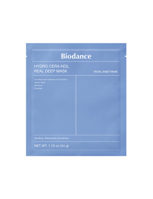 Masque Hydro Cera-Nol Real Deep - apaisement, hydratation, barrière renforcée
