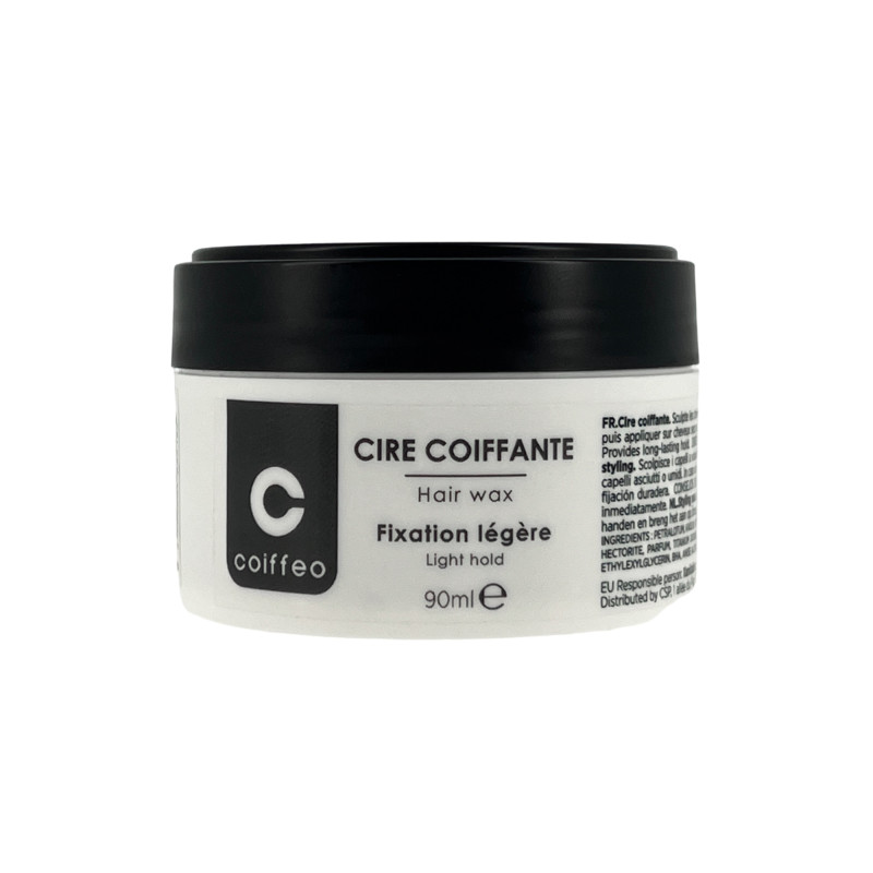 Cire coiffante effet mat Fixation légère 1/5 Cire coiffante effet mat Fixation légère 1/5