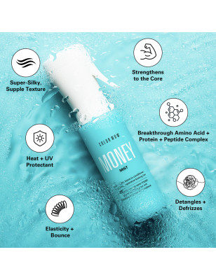 Spray Money Mist - démêlant express, brillance instantanée, protection légère