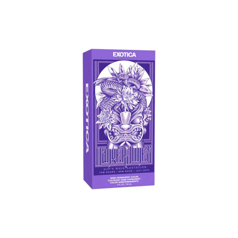 Coloration semi-permanente Exotica - Violet clair Coloration semi-permanente Exotica - Violet clair