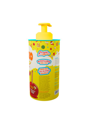 Crème coiffante Cachinho Feliz Salada de Fruta - démêle et active les boucles