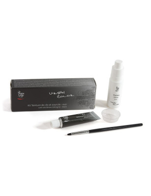 Kit complet teinture cils et sourcils Noir