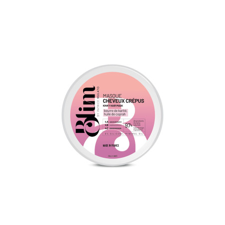 Masque cheveux crépus - renforcement, nutrition, douceur