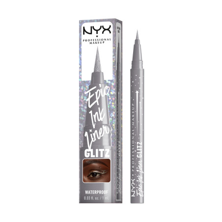 Eyeliner EPIC INK GLITZ Flashy Flare - précision, brillance métallique