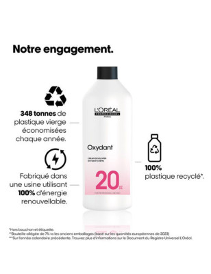 Oxydant crème 20 vol - application homogène, résultat précis