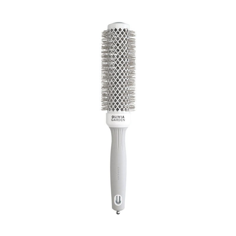 Brosse brushing ronde Expert Blowout Speed Wavy Bristles White&Grey 35mm Brosse brushing ronde Expert Blowout Speed Wavy Bristles White&Grey 35mm