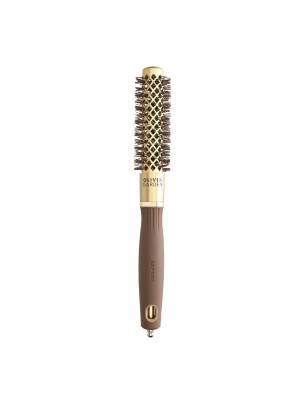 Brosse brushing ronde Expert Blowout Shine Wavy Bristles Gold&Brown 20mm