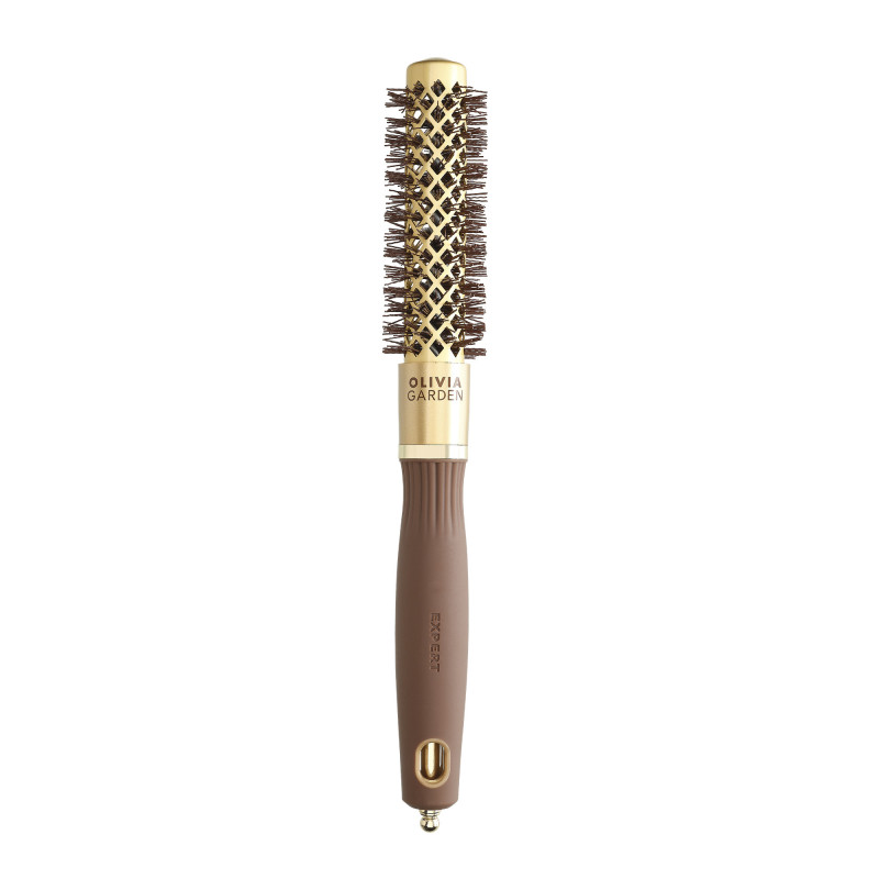 Brosse brushing ronde Expert Blowout Shine Wavy Bristles Gold&Brown 20mm Brosse brushing ronde Expert Blowout Shine Wavy Bristles Gold&Brown 20mm