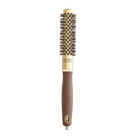 Brosse brushing ronde Expert Blowout Shine Wavy Bristles Gold&Brown 20mm