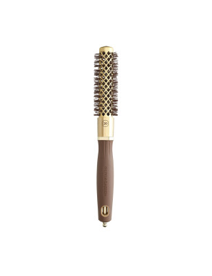 Brosse brushing ronde Expert Blowout Shine Wavy Bristles Gold&Brown 20mm