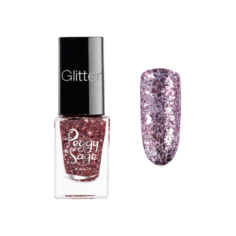Mini vernis à ongles pailleté Oriane Mini vernis à ongles pailleté Oriane