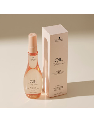 Huile de finition cheveux fins à normaux à l'huile de Rose Oil Ultime