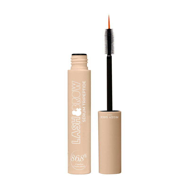 Sérum tripeptide LASH&BROW - croissance renforcée, densité, soin naturel 86,8% Sérum tripeptide LASH&BROW - croissance renforcée, densité, soin naturel 86,8%