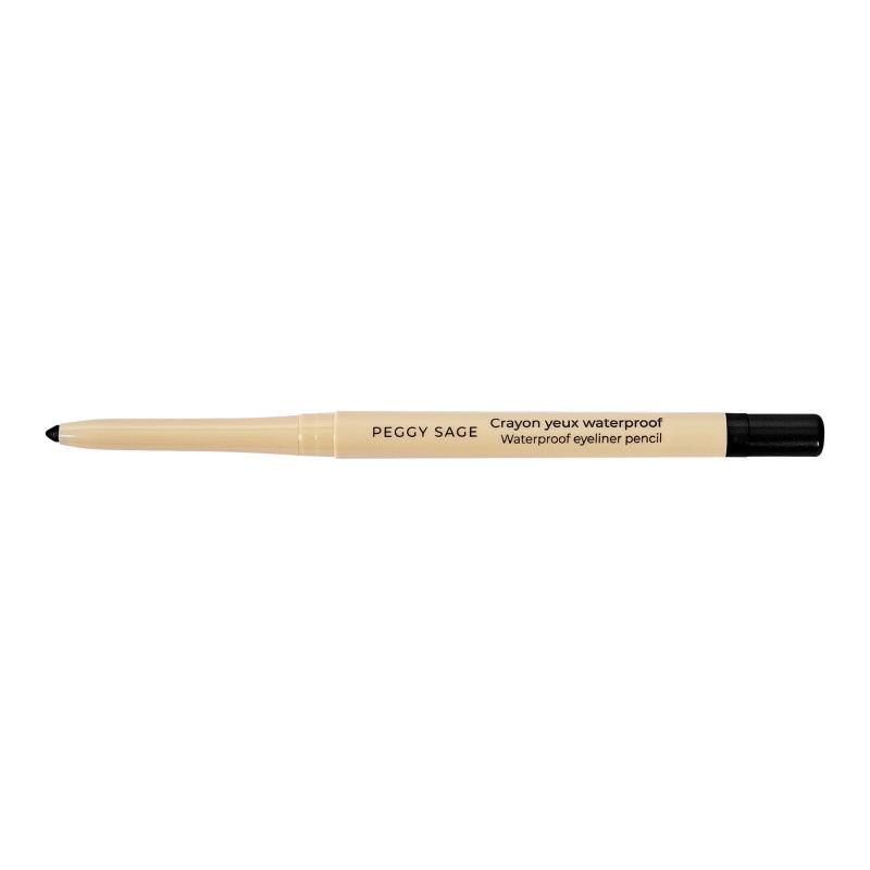 Crayon yeux rétractable waterproof noir - tracé précis, tenue longue durée Crayon yeux rétractable waterproof noir - tracé précis, tenue longue durée
