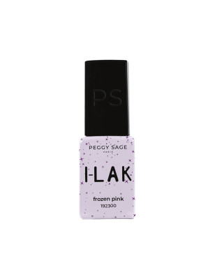 Vernis semi-permanent I-LAK - frozen pink - brillance, tenue 3 semaines