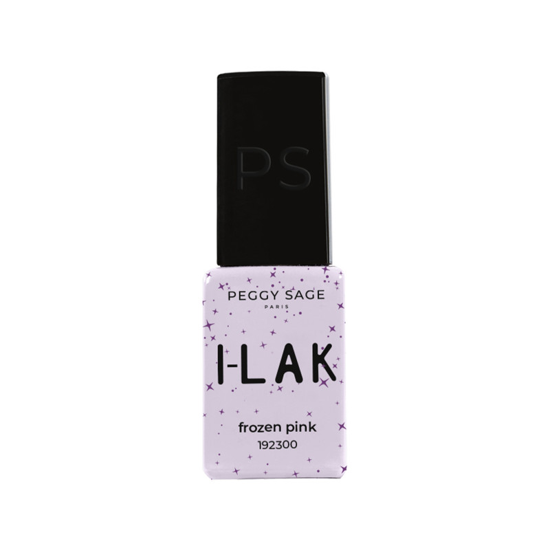 Vernis semi-permanent I-LAK - frozen pink - brillance, tenue 3 semaines Vernis semi-permanent I-LAK - frozen pink - brillance, tenue 3 semaines