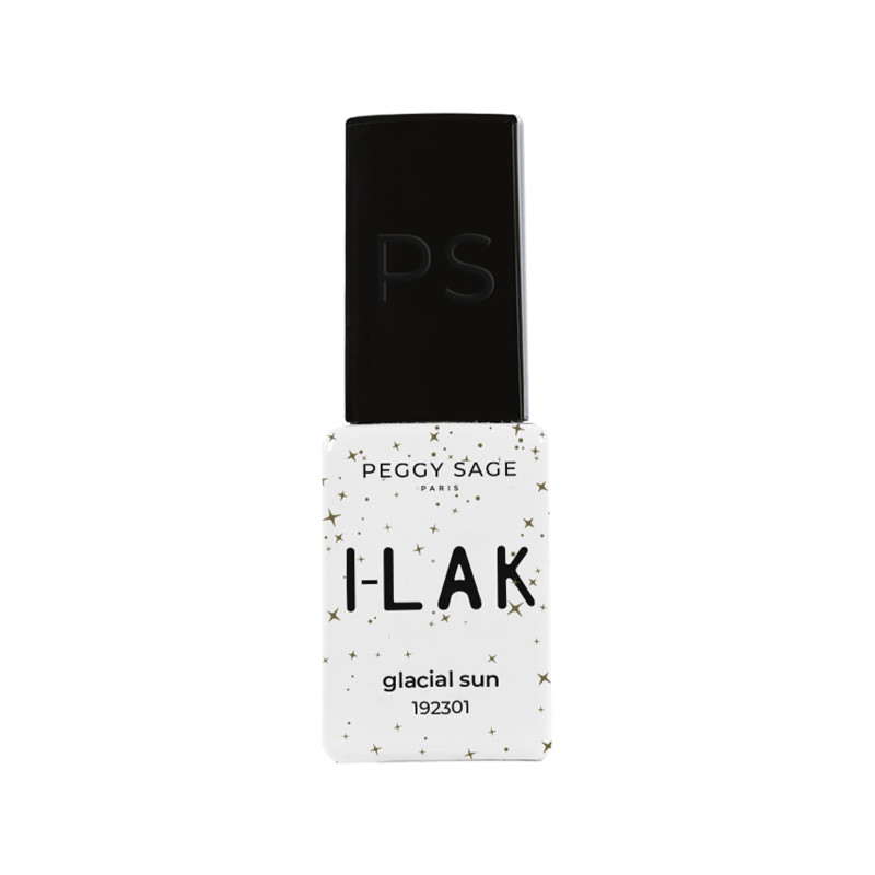 Vernis semi-permanent I-LAK - glacial sun - brillance, tenue 3 semaines Vernis semi-permanent I-LAK - glacial sun - brillance, tenue 3 semaines