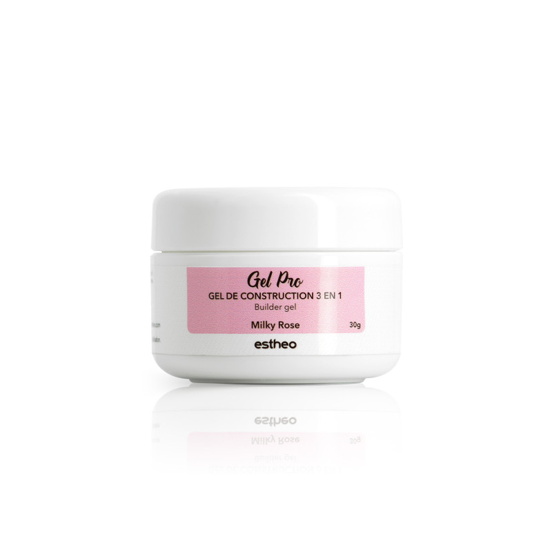 Gel de construction 3 en 1 auto-égalisant Rose Gel de construction 3 en 1 auto-égalisant Rose