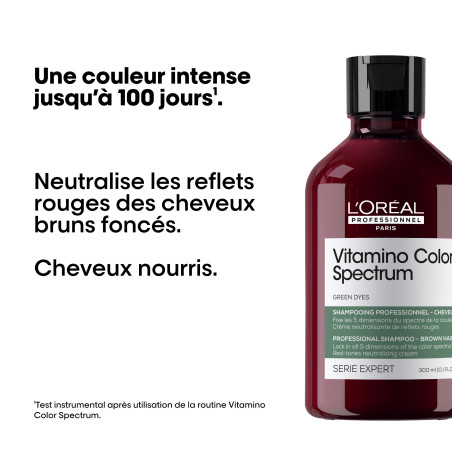 Shampoing neutralisant vert Vitamino Color Spectrum