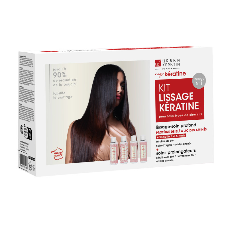 Kit lissage kératine - réduction de volume, brillance, réparation Kit lissage kératine - réduction de volume, brillance, réparation