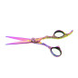 Ciseaux de coupe offset Rainbow chromé 5.5 Ciseaux de coupe offset Rainbow chromé 5.5