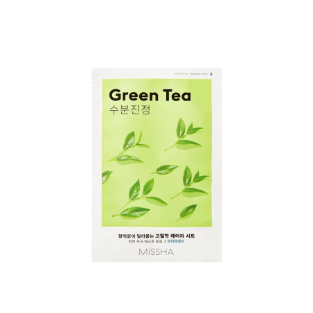 Masque tissu hydratant Green Tea - hydratation, confort, fraîcheur