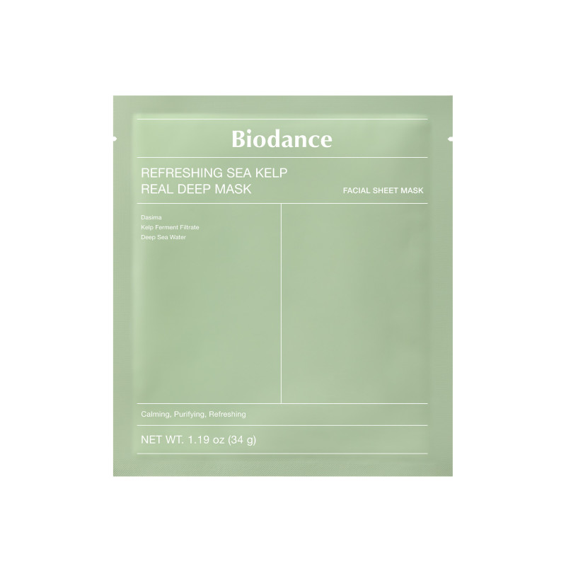 Masque visage Refreshing Sea Kelp – apaisant, purifiant, rafraîchissant Masque visage Refreshing Sea Kelp – apaisant, purifiant, rafraîchissant
