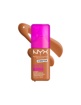 Fond de teint mat naturel couvrance modulable Make'em Wonder - 29 Warm Pecan