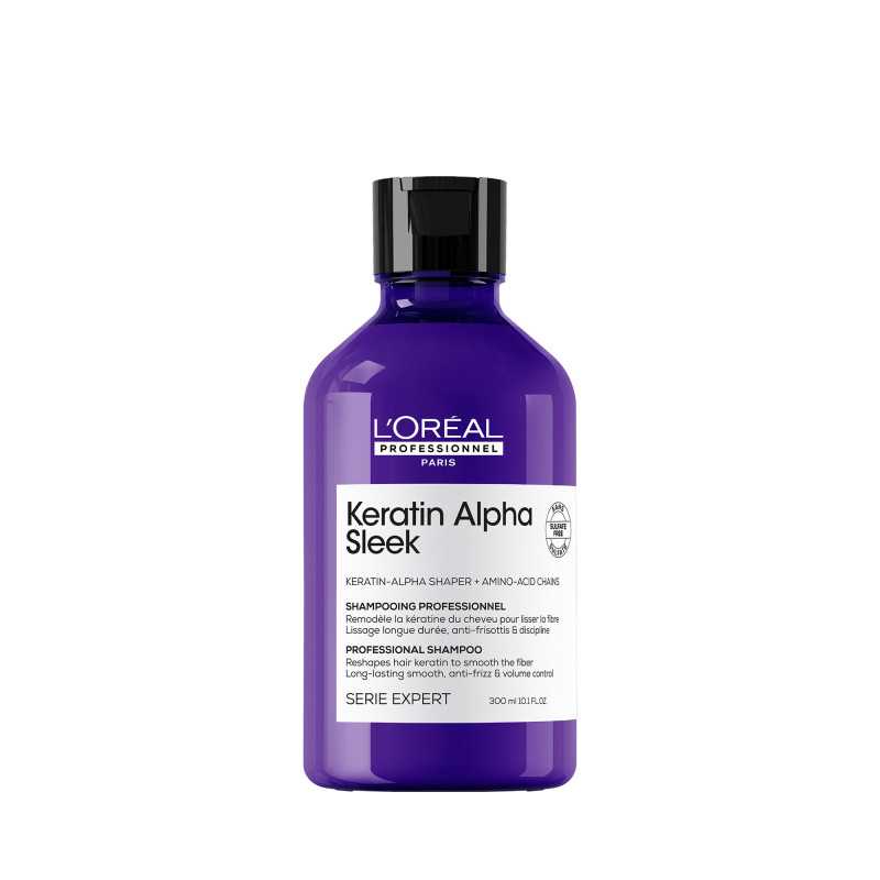 Shampoing disciplinant Keratin Alpha Sleek - lissage, anti-frisottis & discipline Shampoing disciplinant Keratin Alpha Sleek - lissage, anti-frisottis & discipline