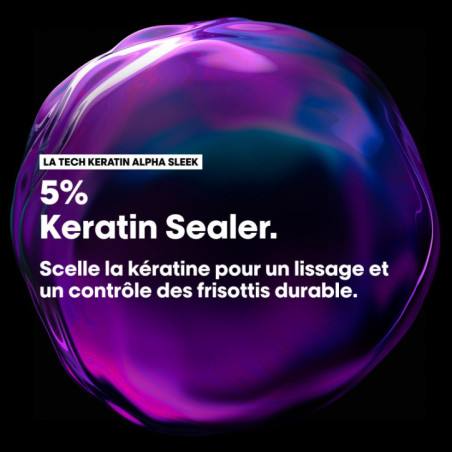 Sérum lissant miroir Keratin Alpha Sleek 50ml