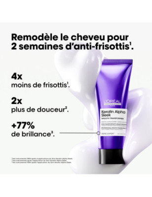 Soin transformatif lissant Keratin Alpha Sleek 200ml