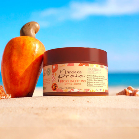 Soin botox lissant Areia da praia - réducteur de volume & anti-frisottis