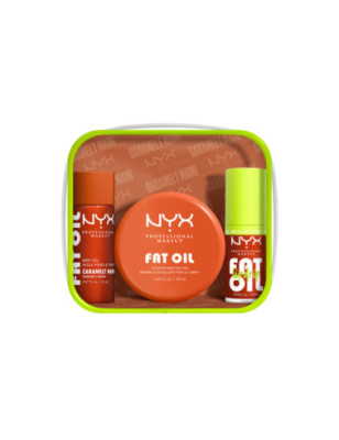 Mini kit Fat Oil Body Caramelt Mami (huile + beurre + gloss) 3 pièces 74.8ML