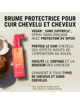Brume Protectrice Cheveux et Cuir Chevelu BC Sun 100ml