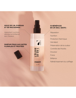 Élixir 10-en-1 sans rinçage – soin, brillance, protection