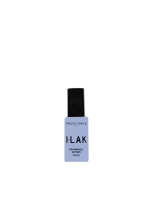 Vernis semi-permanent I-LAK – couleur Blueberry Sorbet, tenue longue durée