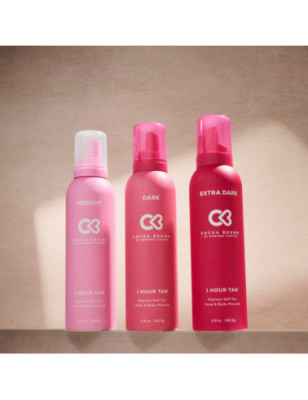 Mousse Autobronzante 1 hour Tan Foncé – teint chaud et intense