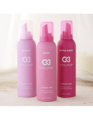 Mousse Autobronzante 1 hour Tan Foncé – teint chaud et intense